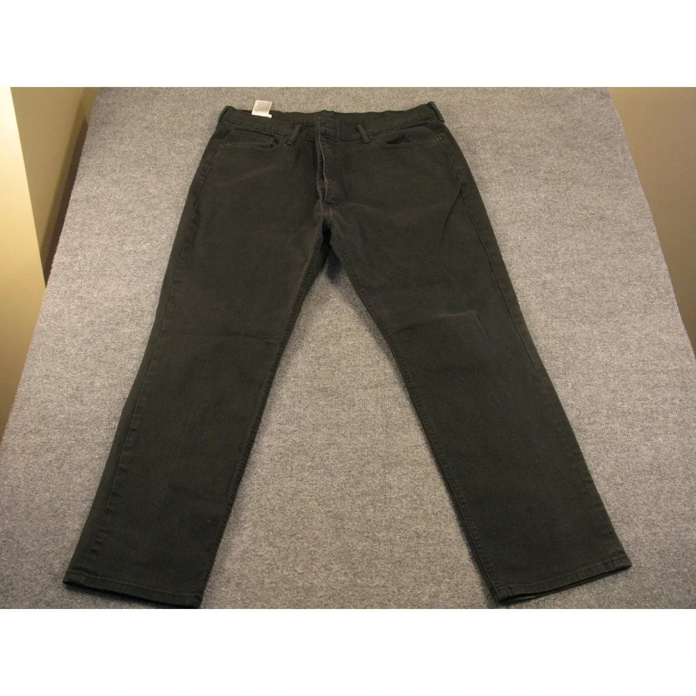 Levis 541‎ Athletic Taper Jeans Mens 40x32 Black Denim Pants 18181-0058 #2161